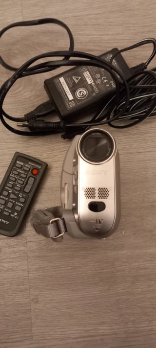 Videocámara Sony Handycam Plata