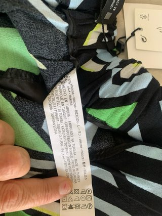 Pantalón Zara Estampado Geométrico