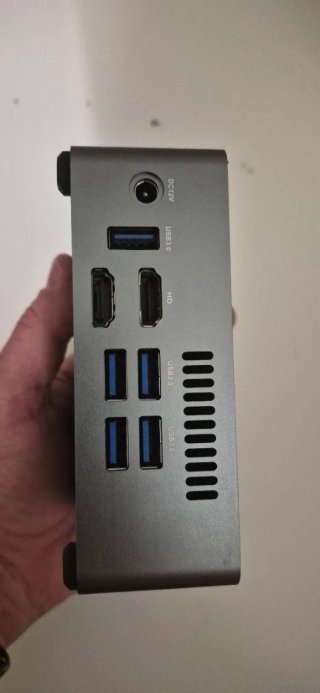 Mini PC AWOW AK34 Gris/Plata
