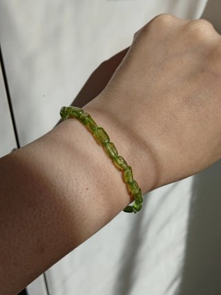 Bracciale Peridoto Naturale Olivina