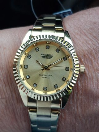 Orologio Donna Pierre Bonnet Oro Acciaio Quarzo