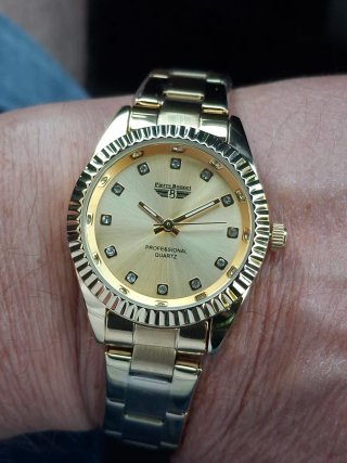 Orologio Donna Pierre Bonnet Oro Acciaio Quarzo