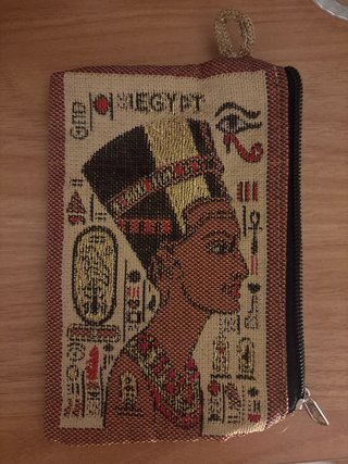 Cartera souvenir Egipto Nefertiti