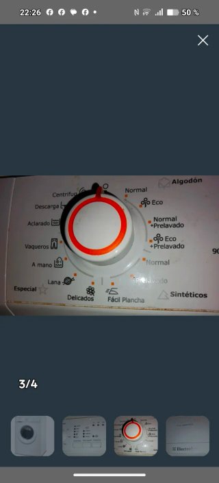 Lavadora Electrolux