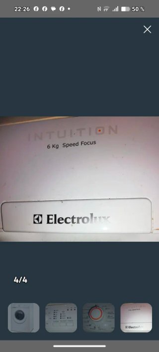 Lavadora Electrolux