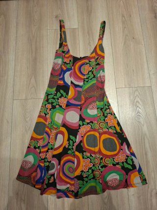 Vestido Desigual Multicolor Talla S