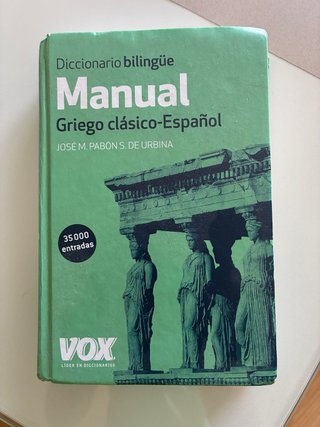 Manual griego clásico-español diccionario bilin...