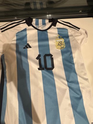 Camiseta Argentina 3 Estrellas Messi Talla M