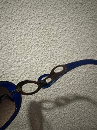 Gafas de Sol Gucci Vintage Azul y plata
