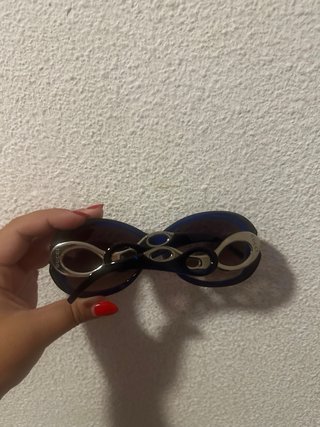Gafas de Sol Gucci Vintage Azul y plata