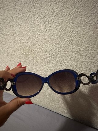 Gafas de Sol Gucci Vintage Azul y plata