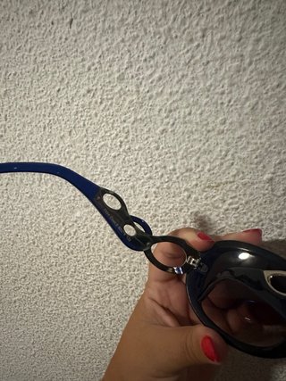 Gafas de Sol Gucci Vintage Azul y plata