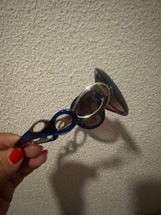 Gafas de Sol Gucci Vintage Azul y plata