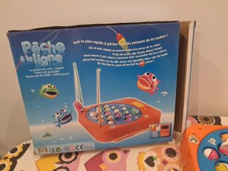 Juego de Pesca con Caña
