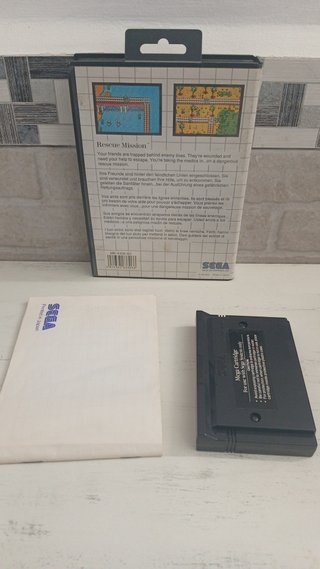 Rescue Mission Sega Master System CIB