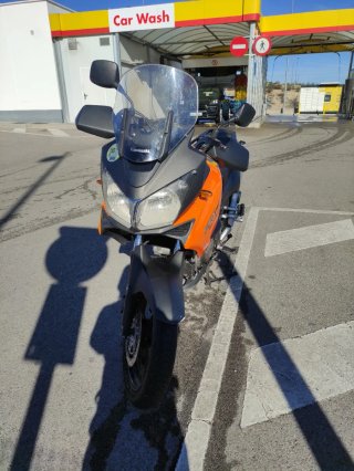 Kawasaki KLV 1000 2006 Naranja/negra