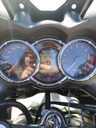 Kawasaki KLV 1000 2006 Naranja/negra