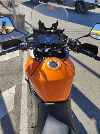 Kawasaki KLV 1000 2006 Naranja/negra