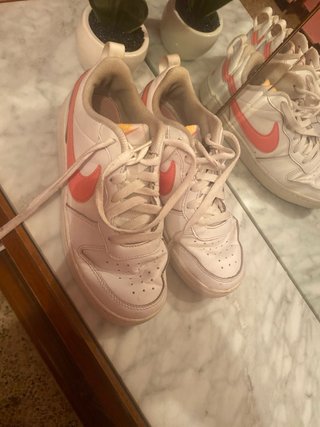 Zapatillas Nike Talla 37 Rosa y Blancas