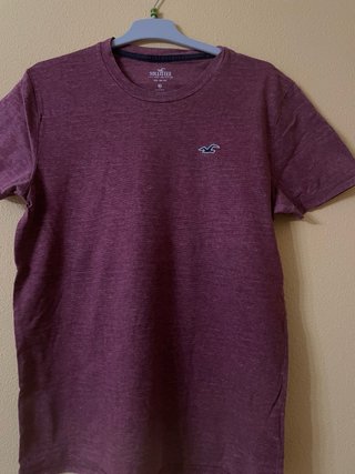 Camiseta Hollister Roja Talla S