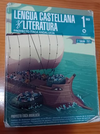 Lengua castellana y literatura, 1 BACH.
