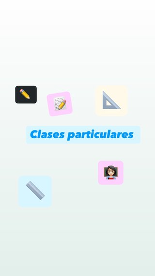 CLASES PARTICULARES ONLINE / PRESENCIAL
