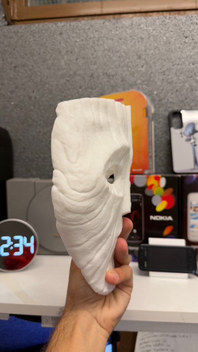 Maschera The Mask bianca