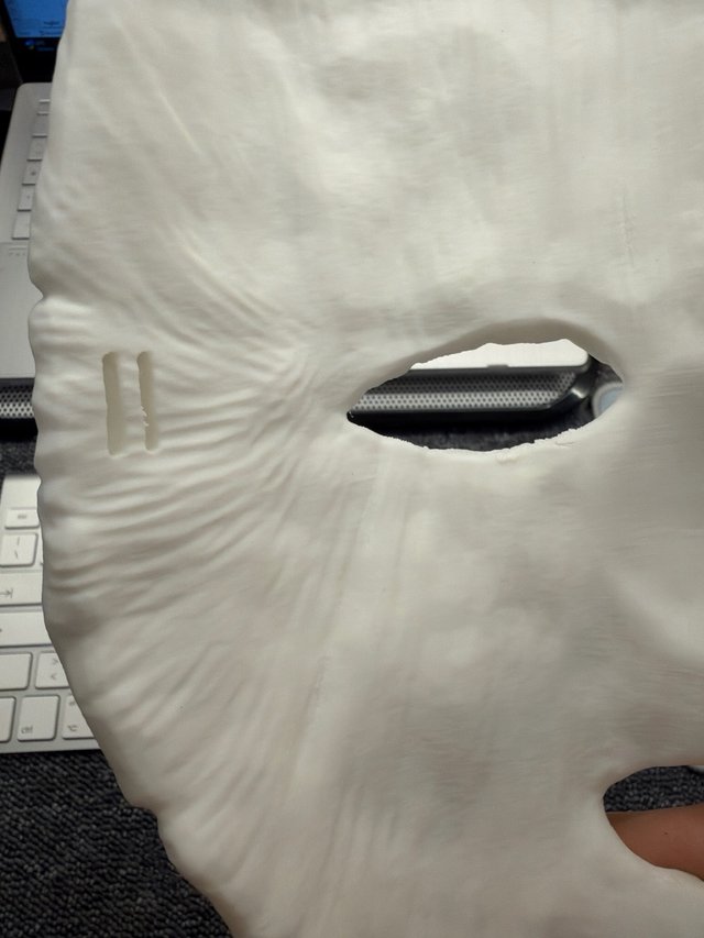 Maschera The Mask bianca