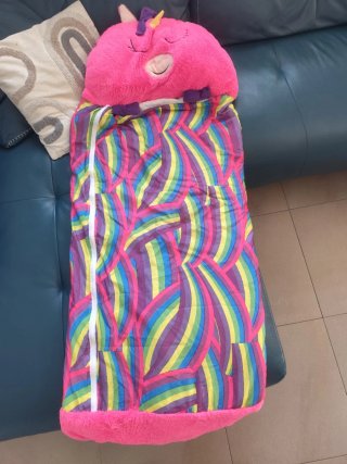 Saco de dormir unicornio arcoíris
