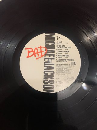 Vinilo Michael Jackson - Bad