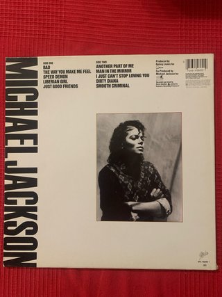 Vinilo Michael Jackson - Bad