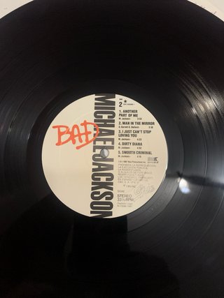 Vinilo Michael Jackson - Bad