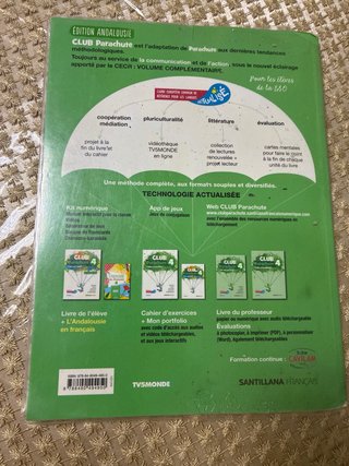Libro francés Club Parachute 4 ESO