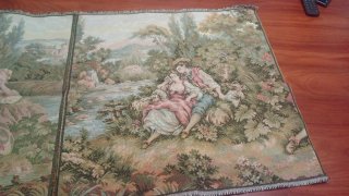 Tapiz decorativo paisaje romántico
