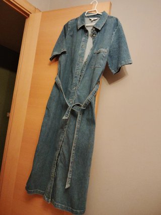 Vestido vaquero ONLY azul
