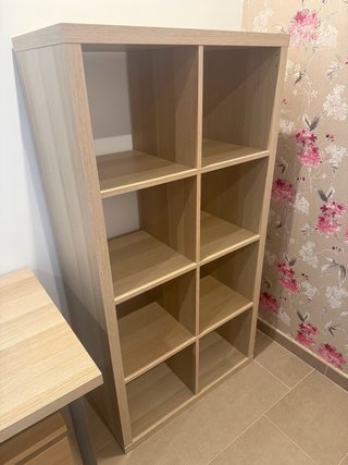 Estantería de madera modular