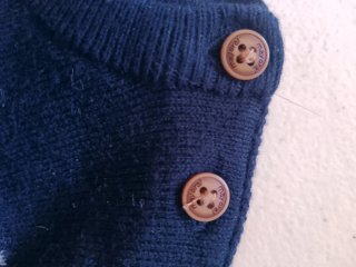 Jersey bebé 6 meses azul con ositos