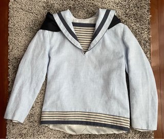 Traje Comunión Marinero Lino Talla 9