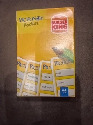 Pictionary Pocket Burger King