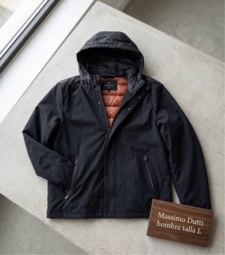 Chaqueta Plumas Massimo Dutti Hombre Talla L