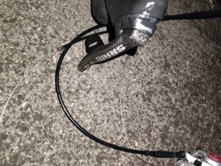 Manillar, potencia Eastway, manetas SRAM Rival,7BB