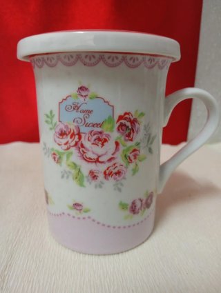 Tisanera de porcelana preciosa
