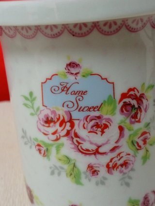 Tisanera de porcelana preciosa
