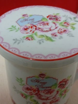 Tisanera de porcelana preciosa