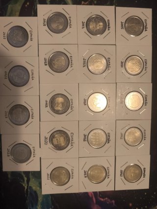 Monedas 2 Euros Conmemorativas España