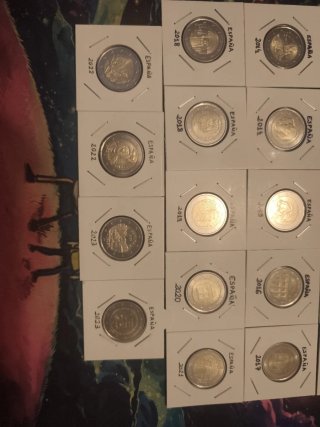 Monedas 2 Euros Conmemorativas España