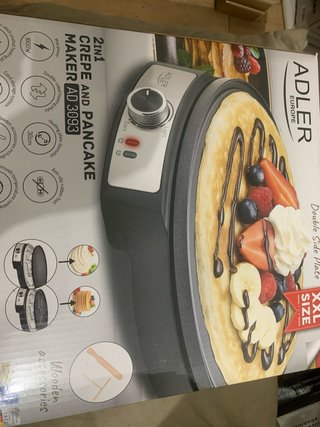 Máquina Crepes y Tortitas Adler AD 3093