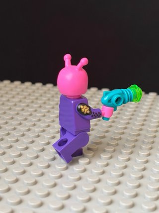 Lego Minifigura Serie 22 Alien Morado