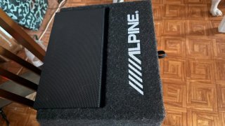 Alpine swe-815 subwoofer 8   ampli más mando