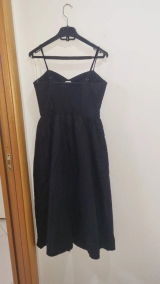 Vestito nero H&M con bottoni